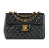 Maxi Jumbo 30, &pound;3,800, Handbags, Black, Lambskin Leather, Front view